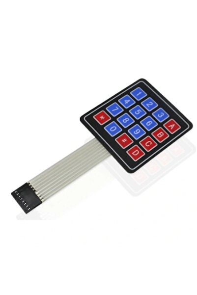 China Arduino PIC ARM 4x4 Membran Tuş Takımı Keypad