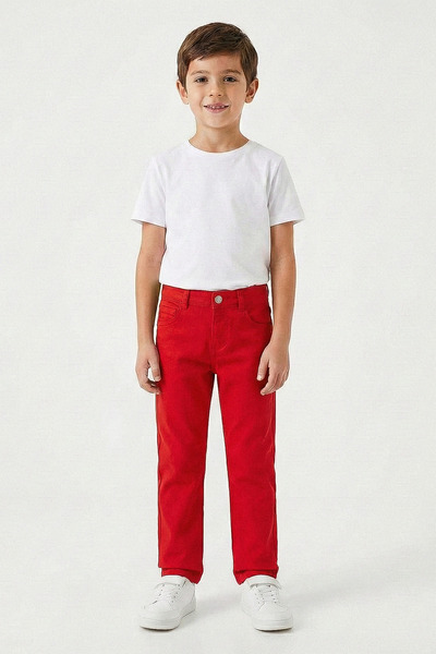 kinderos 23 Nisan Lycra Unisex Kids Basic Pants - 26K 2210