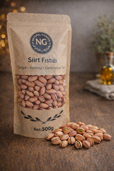 Naturel Garden Kuruyemiş Net 2 KG Premium Duble Boy Siirt Fıstığı / Siirt Usu...