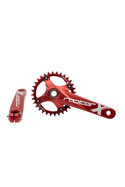 SARİSSA BİSİKLET Raptor A28Z-AS322 32T 170 mm Tek Yaprak Aynakol Seti Göbek+A...