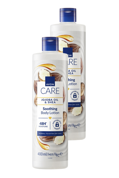 AVON Care Jojoba Yağı ve Shea İçeren Vücut Losyonu 400ml İkili Paket