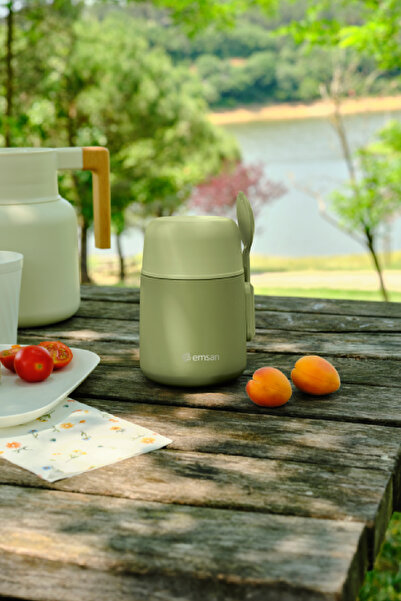 Emsan Solis Yemek Termosu 500 ml Yeşil