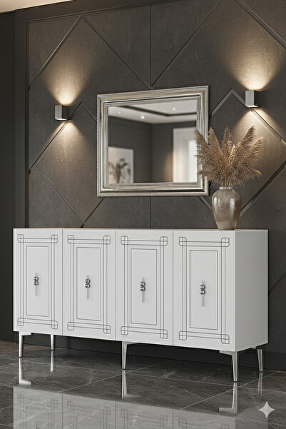 YUMEDİ DESİGN KA1528BS- ZÜLBİA KONSOL, TV SEHPASI, ÇOK AMAÇLI DOLAP ve KAHVE ...