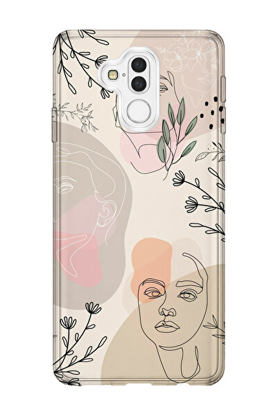 lelia حافظة هاتف شفافة مطبوعة متوافقة مع هاتف هواوي ميت 20 لايت |   مجموعة On...