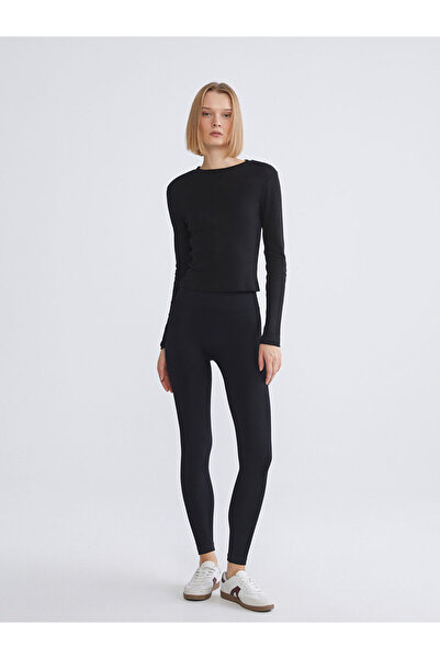 LC Waikiki Nevavm High Waist Women's Seamless Sports Leggings with a Difference