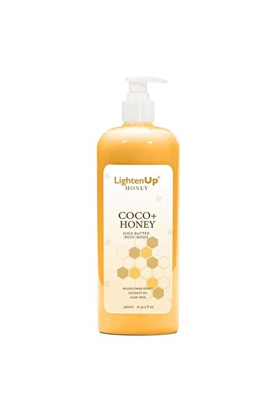 LIGHTENUP Honey Coco + Honey Shea Butter Body Wash 1000ml