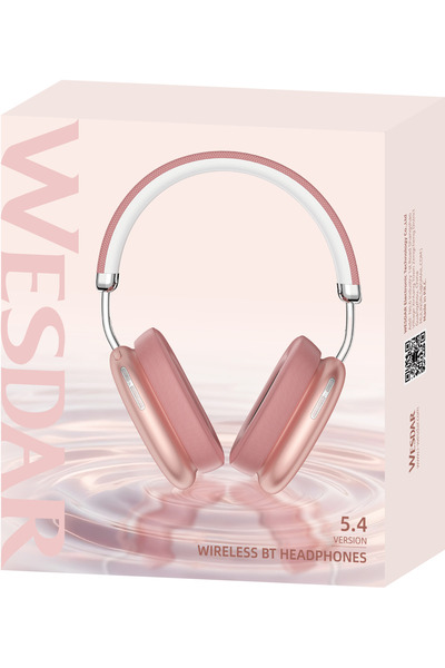 Wesdar K-283H Bluetooth Kulak Üstü Katlanabilir Taşıma Çantalı Kulaklık