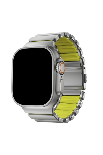 Dexmon Watch 11 10 9 8 7 6 Ultra Se Compatible 42 44 45 46 49mm Titanium Stee...