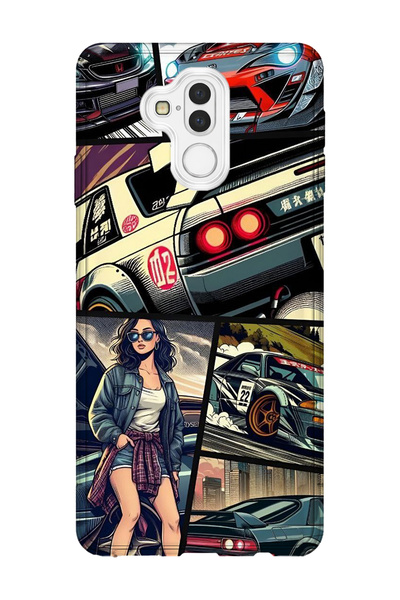 lelia حافظة هاتف شفافة مطبوعة متوافقة مع هاتف هواوي ميت 20 لايت |   مجموعة ال...