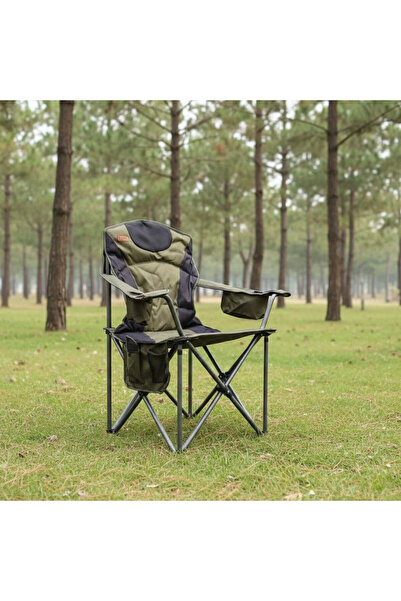 MADFOX AlphaBack R108 Katlanır Kamp Sandalyesi moss