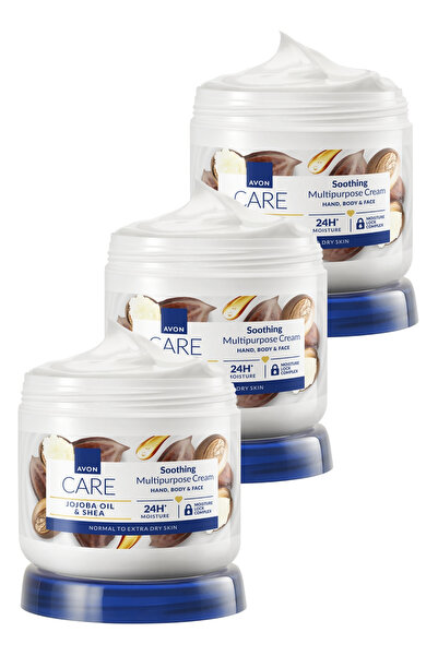 AVON Care Multi-Purpose Cream with Jojoba Oil and Shea 400ml Triple Pack