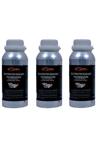 PyAuto 3 Soluții de polimeri lichidi pentru restaurarea farurilor