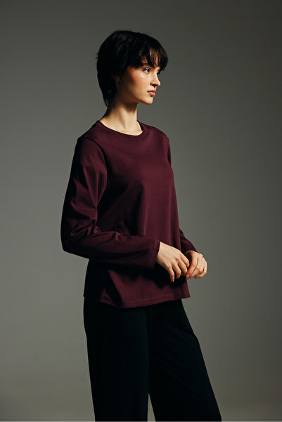 Hays Kadın Pamuklu Uzun Kollu T-shirt