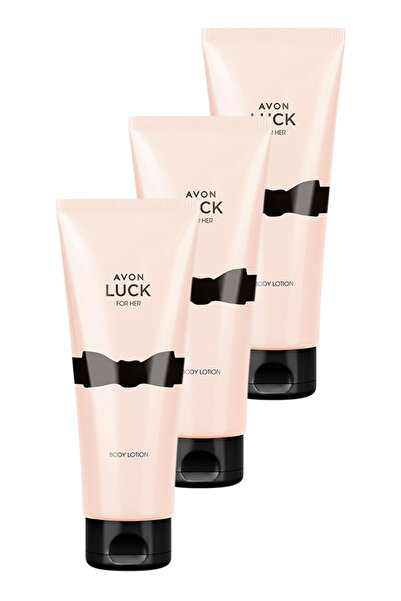 AVON Luck Kadın Vücut Losyonu 125 Ml. Üçlü Paket