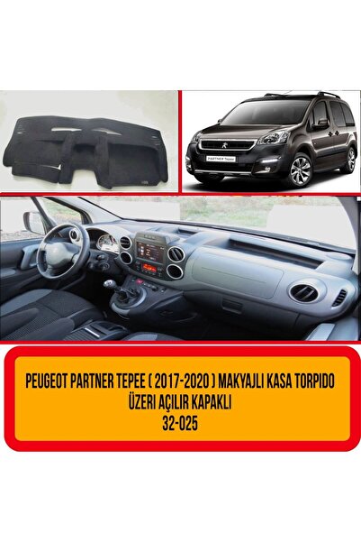 A3D TORPİDO KORUMA Peugeot Partner Tepee (2017-2020) Make-Up Case with Pop-Up...