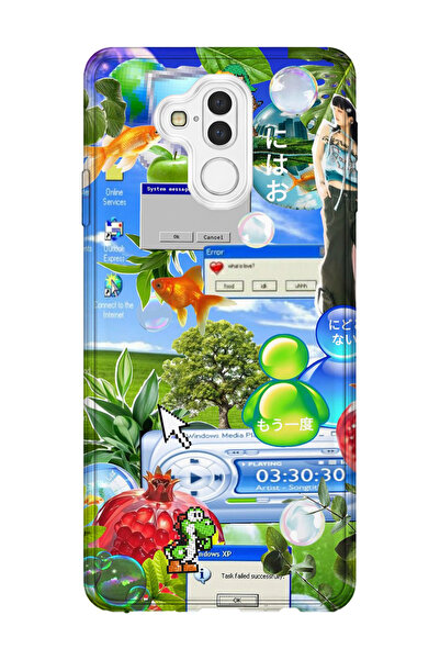 lelia حافظة هاتف شفافة مطبوعة متوافقة مع هاتف هواوي ميت 20 لايت |   مجموعة Ae...