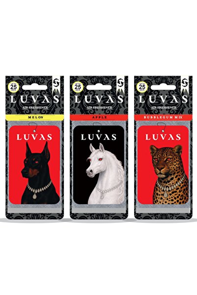 LUVAS Co Araba Kokusu Üçlü Mix Set Special