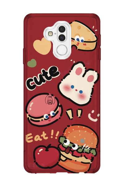 lelia حافظة هاتف شفافة مطبوعة متوافقة مع هاتف هواوي ميت 20 لايت |   مجموعة: س...