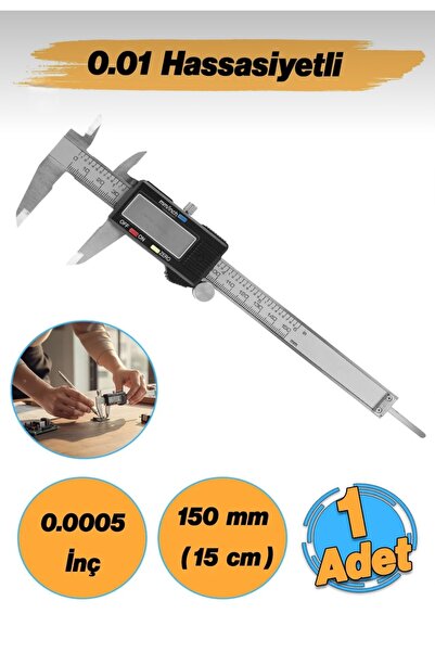 GFB GFB1051 Dijital Kumpas Büyük Ekran 150 x 0,01 mm Kumpas 150 mm