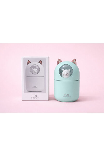 Prolite Orjinal Led ışıklı Kedi Temalı Hava Nemlendirici (Buhardanlık) Ev tip...