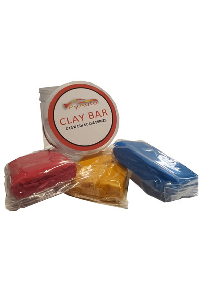 PyAuto BARA DE ARGILĂ 3 x 100 GR - ARGILĂ DECONTAMINABILĂ FINĂ