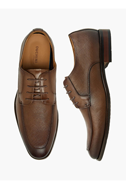 Duchini Men Lace-Up Derby Shoes