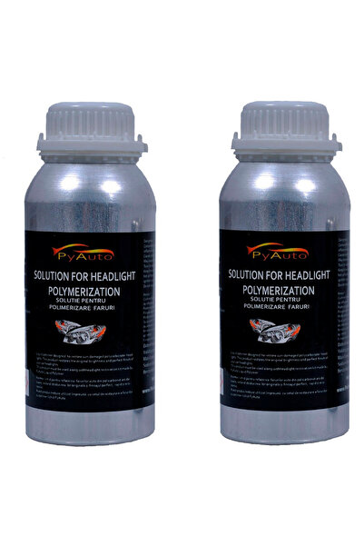 PyAuto 2 x Soluție polimerică pentru restaurarea farurilor