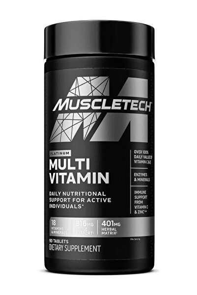 MUSCLETECH Platinum Multivitamin, 90 Tablets