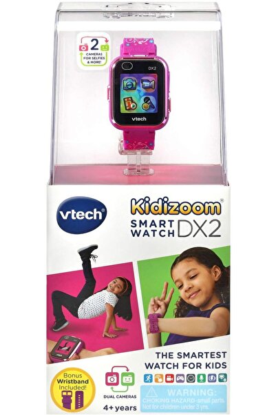 VTech Kidizoom Smartwatch DX2, Special Edition Floral Birds with Bonus Vivid ...