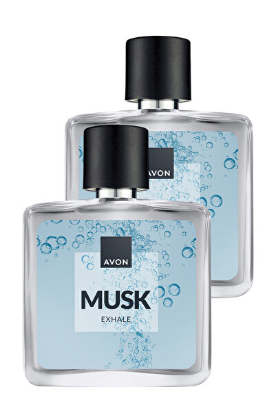 AVON Musk Exhale Erkek Parfüm Edt 75 Ml. İkili Paket