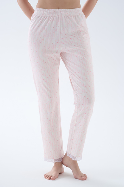 Hays Kadın Pamuklu Dantel Detaylı Uzun Pijama Altı