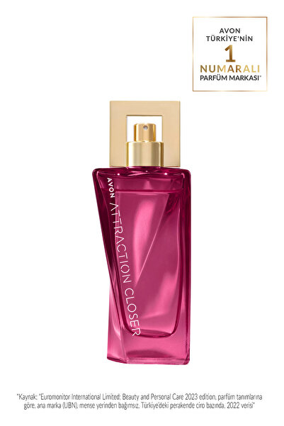 AVON Attraction Closer Kadın Parfüm Edp 50 Ml. İkili Paket