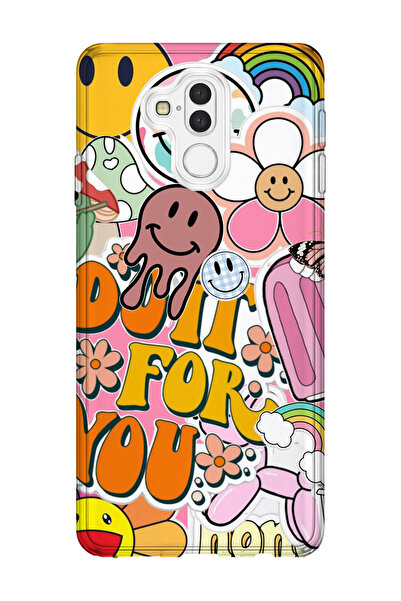 lelia حافظة هاتف شفافة مطبوعة متوافقة مع هاتف هواوي ميت 20 لايت |   مجموعة كر...