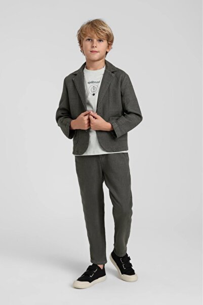 HAUSEkids 5-14 Years Old Royal Atlas Boys' 3-Piece Set-Khaki