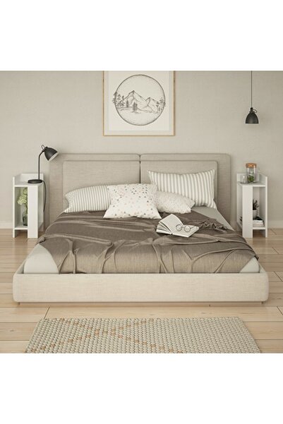 Talis Set 2 Noptiere Elos Alb