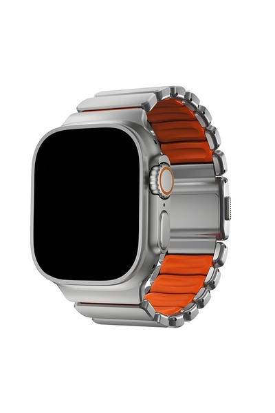 Dexmon Watch 11 10 9 8 7 6 Ultra Se Compatible 42 44 45 46 49mm Titanium Stee...