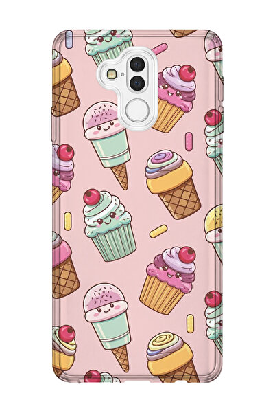 lelia حافظة هاتف شفافة مطبوعة متوافقة مع هاتف هواوي ميت 20 لايت |   مجموعة: ك...