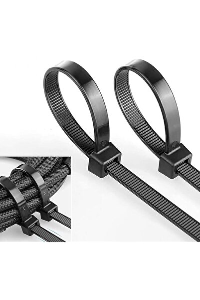 The Bros أربطة كابلات بلاستيكية، قوة شد 200 رطل، طول 16 بوصة، متعددة الأغراض،...