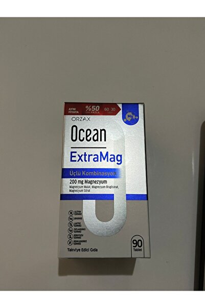 Ocean Extramag Triple Combination 90 Tablets New