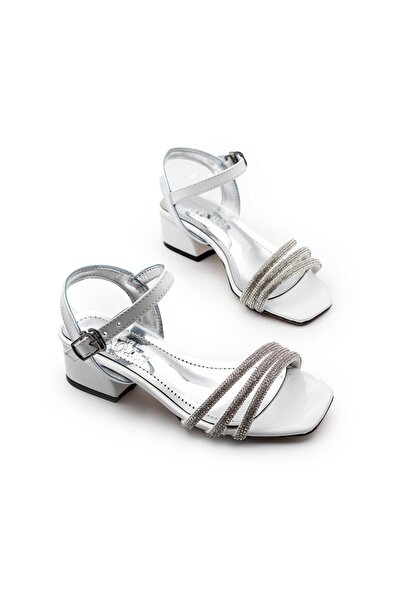 Milano Stylish Comfortable Stone-Heeled Shoes