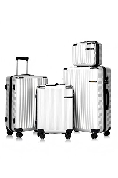 Kingon Luggage Sets,4PCS Carry-0n Luggage(14",20",24",28"),PC Hard Shell Trav...