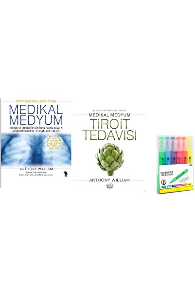 Nemesis Kitap Medikal Medyum + Tiroid Tedavisi / 2 Kitap SET (KALEM SET HD)