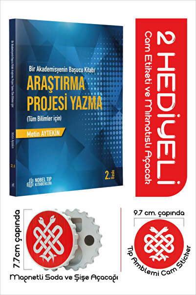Nobel Tıp Kitabevleri Araştırma Projesi Yazma Tüm Bilimler İçin Doç. Dr. Meti...