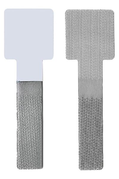 The Bros ٥٠ قطعة من أربطة الكابلات ذاتية اللصق لتنظيم كابلات المكتب أسفل المكتب