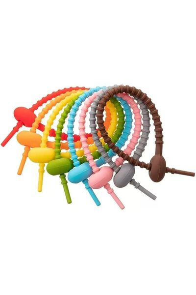 The Bros قناع سيليكون متعدد الوظائف على شكل شرغوف، مزود بسحاب، ومطاط ناعم ملو...