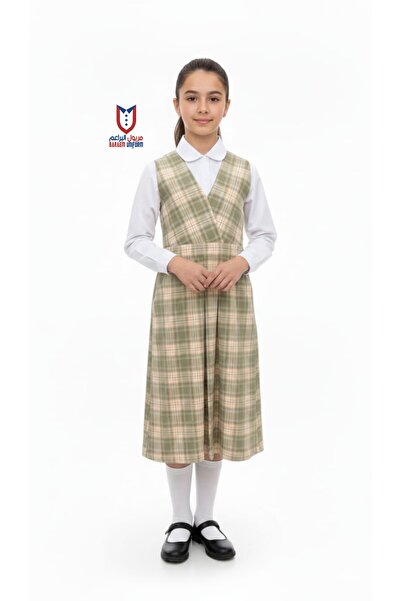 Back To School Maryoul Baraem Green Korohat X Girls uniform, Durable and Comf...