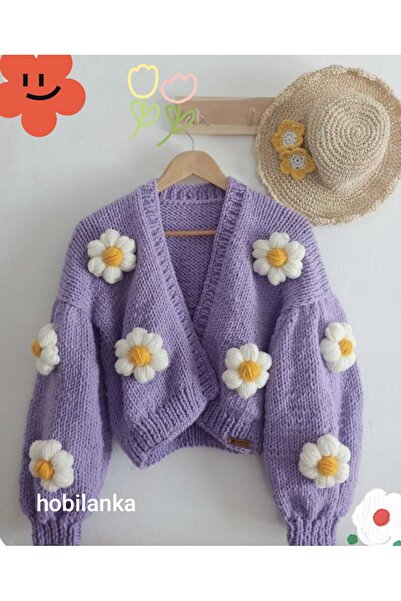 hobilanka cardigan tricotat pentru femei, cardigan tricotat manual, ediție sp...