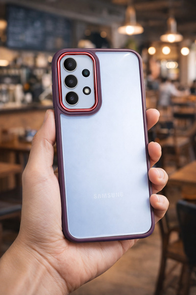 Tech&bello accessories حافظة سيليكون متوافقة مع هاتف سامسونج A33 5G، مقاومة ل...