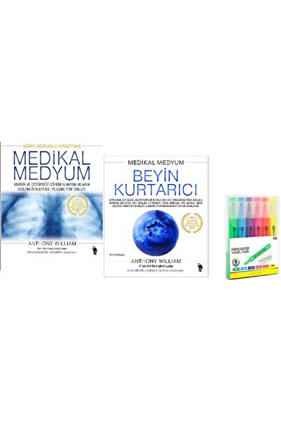 Nemesis Kitap Medikal Medyum + Beyin Kurtarıcı / 2 Kitap SET (KALEM SET HD)