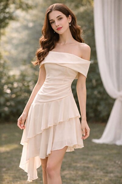 Khuyut Al-Alwan soft dress